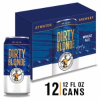 Atwater Dirty Blonde Wheat Beer Cans Perspective: Main