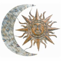 Aztec Sun And Moon Wall Art
