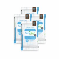 Simpleaf Unscented Flushable Wipes