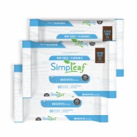 Simpleaf Unscented Flushable Wipes 50 count 3 pack