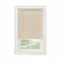 46 x 64 in. GII Morningstar Cordless Vinyl Light Filtering Mini Blinds, Alabaster