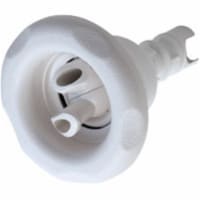 229-8120 5-Scallop Twin Roto Thread in Poly Storm Gunite Jet internals White