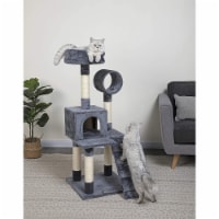 50 in. Cat Tree Condo with Sisal Covered Posts