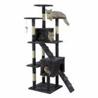 63 in. Economical Cat Tree with Sisal Scratching Posts