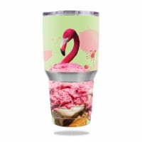 MightySkins OZTUM30-Flamingo Ice Cream Skin for Ozark Trail 30 oz Tumbler - Flamingo Ice Crea