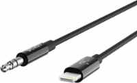Belkin 3.5 mm Audio Cable with Lightning Connector - Black Perspective: Main