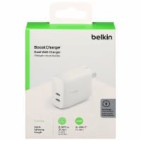 Belkin Dual 20W USB-C Wall Charger - White