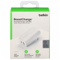 Belkin 37W USB Wall Charger with PPS - White