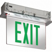 Lithonia Lighting Ext Sgn,Alum,Silv,13in,2W EDGR 2 GMR EL