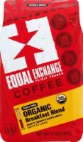 Equal Exchange  Organic Breakfast Blend Whole Bean Coffee