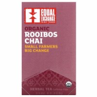 Equal Exchange - Tea Rooibos Chai 20 Count (Pack of 6)