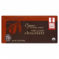 Equal Exchange Organic Very Dark Chocolate Bar Perspective: Main