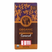Equal Exchange Organic Milk Chocolate Bar - Caramel Crunch with Sea Salt