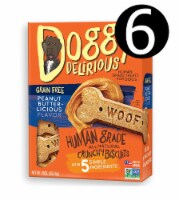 Doggy Delirious - Bones Grain Free Peanut Butter - Case of 6 - 16 oz.