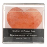 Evolution Salt Crystal Salt Stone - Massage Cleansing - Heart - 6 oz.