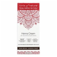 Tints Of Nature - Henna Cream Dark Brown - 2.46 oz.