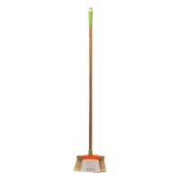 Full Circle Home - Clean Sweep Wood Broom - Green - 1 Count
