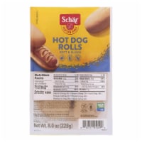 Schar - Rolls Hot Dog Gluten Free - Case of 4-8 oz.