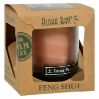 Aloha Bay - Feng Shui Elements Palm Wax Candle - Earth/Inner Peace - 2.5 oz.