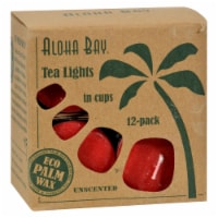 Aloha Bay - Tea Light - Red - 12/.7 oz.