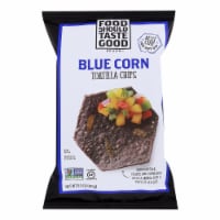 Food Should Taste Good Blue Corn Tortilla Chips