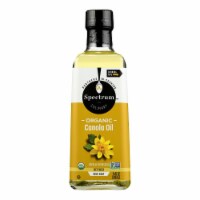 Spectrum Naturals Organic Refined Canola Oil - Case of 12 - 16 Fl oz.