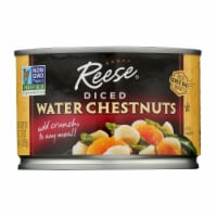 Reese Water Chestnuts - Diced - Case of 24 - 8 oz.