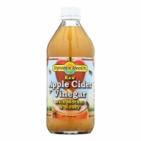 Dynamic Health Apple Cider Vinegar - with the Mother and Natural Honey - Glass Bottle