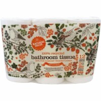 Natural Value - Bath Tissue Double 400sht - Case of 4 - 12 PK