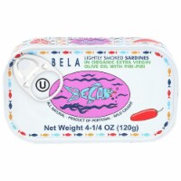 Bela-olhao Sardines - Sardines Piri Piri Smoke - Case of 12-4.23 oz.