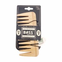 Bass Brushes - Comb Wood Medium Wide Tooth - 1 Each - CT