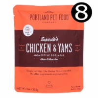 Portland Pet Food Company - Dog Meal Hmstyl Chicken Yams - Case of 8-9 oz.