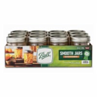 Ball Canning - Jars Smooth Sided - Case of 12 - 8 oz.