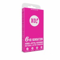 Xo! - Condoms Hi-sensations - Case of 8-6 Count
