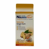 Sea-Band Anti-Nausea Ginger Gum - 24 Pieces