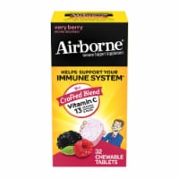 Airborne Chewable Tablets with Vitamin C - Berry - 32 Tablets