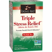 Bravo Teas and Herbs - Tea - Triple Stress Relief - 20 Bag