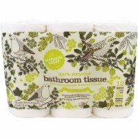 Natural Value - Bath Tissue 250sht - Case of 8 - 12 PK