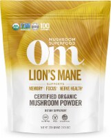 Om - Lion's Mane Organic Powder 200gr - 1 Each -7.05 oz.