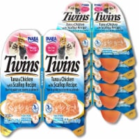 Inaba - Cat Food Chicken Tuna Twin - Case of 8-2.8 oz.
