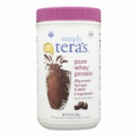Tera's Whey Protein - rBGH Free - Fair Trade Dark Chocolate - 24 oz.