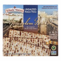 Yehuda - Matzo Thins Unsalted - Case of 12 - 10.5 oz.