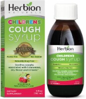 Herbion Naturals Throat Syrup - All Natural - Cherry - For Children - 5 oz.