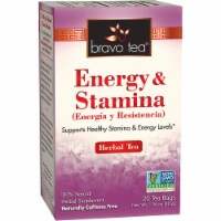 Bravo Teas and Herbs - Tea - Energy and Stamina - 20 Bag