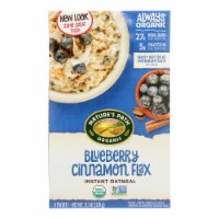 Nature's Path Organic Optimum Power Flax Cereal - Blueberry Cinnamon - Case of 6 - 11.2 oz.