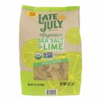 Late July Sea Salt and Lime Thin and Crispy Tortilla Chips