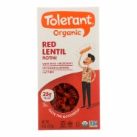 Tolerant Organic Pasta - Red Lentil Rotini - Case of 6 - 8 oz.