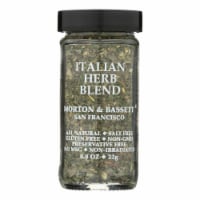 Morton And Bassett Italian Herb Blend - Case of 3 - .8 oz.