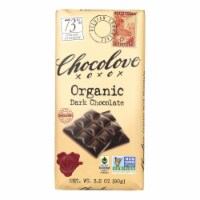 Chocolove Xoxox - Premium Chocolate Bar - Fair Trade Organic Dark Chocolate