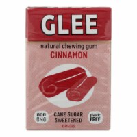 Glee Gum Chewing Gum - Cinnamon - Case of 12 - 16 Pieces
